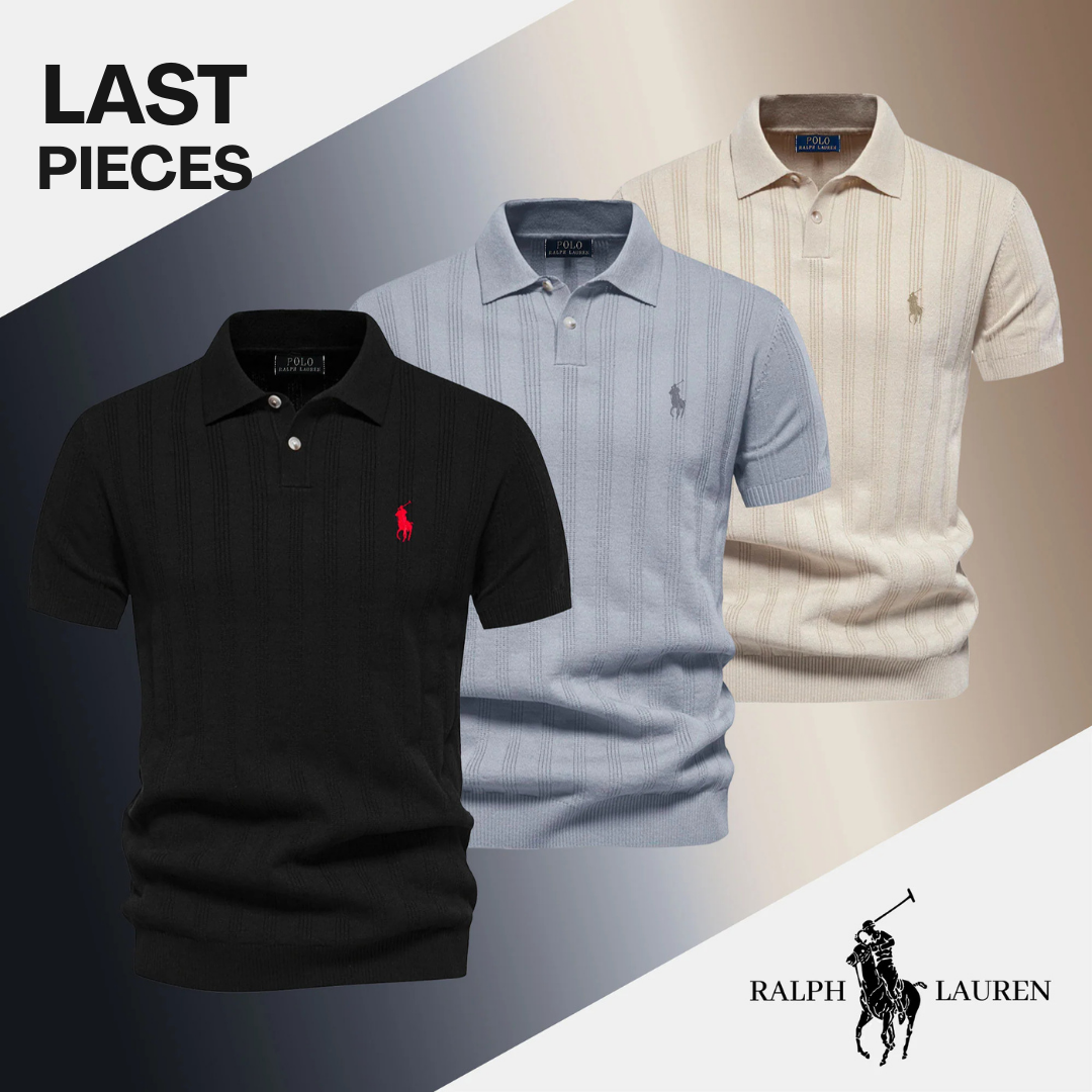 Men’s Textured Polo Hemd by RL