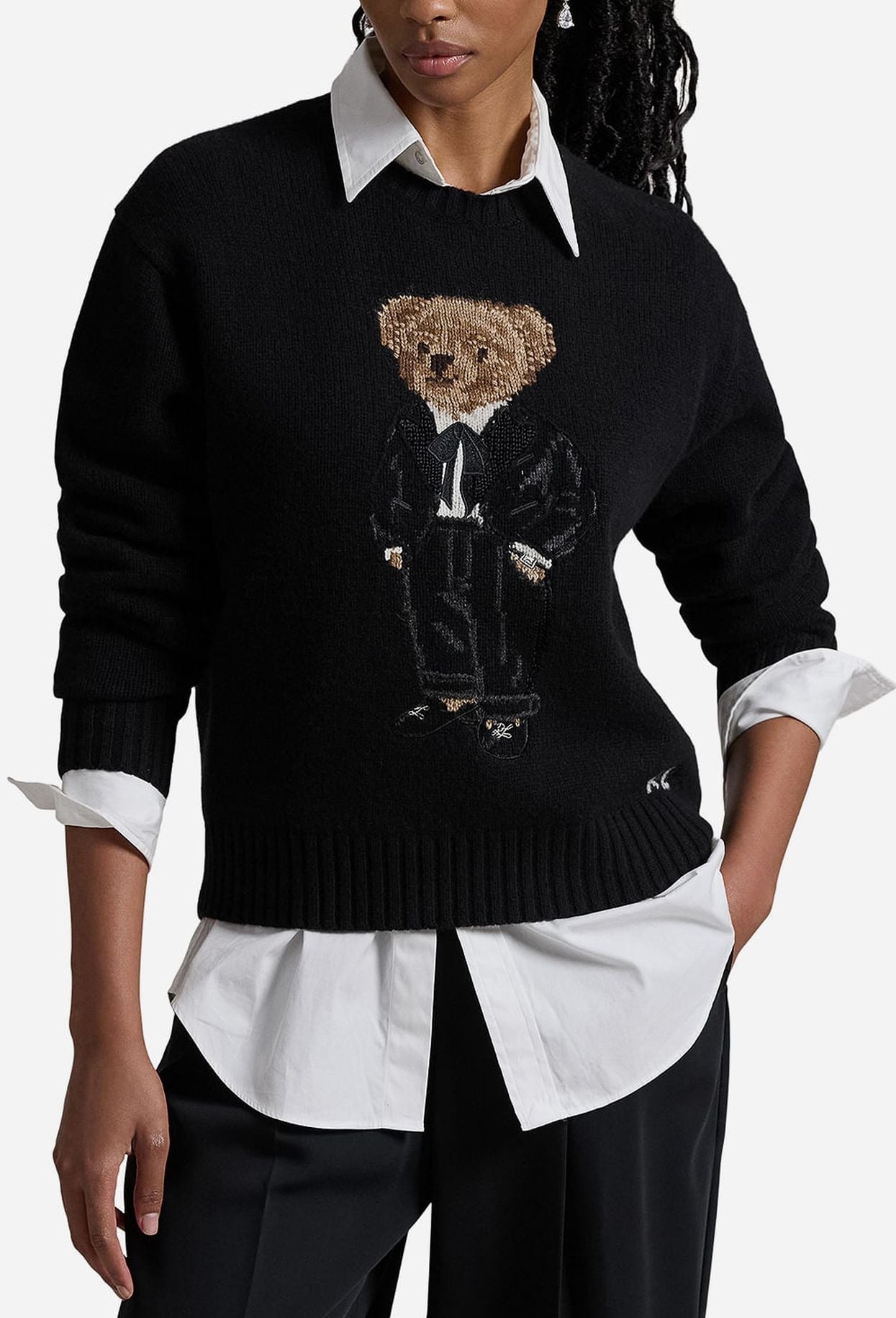 Ralph Lauren Sweater | Schwarz Polo Bear
