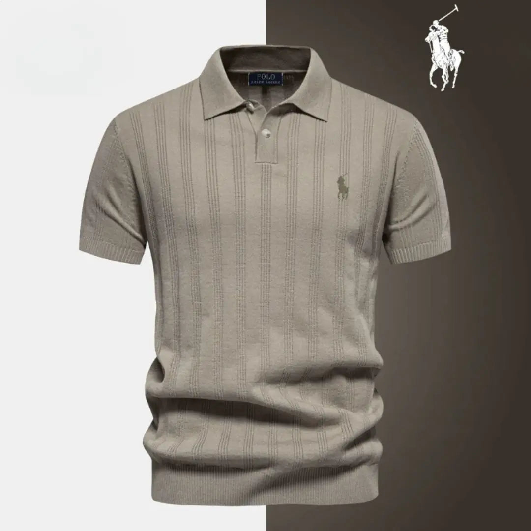 Elegant Knit Polo Hemd™