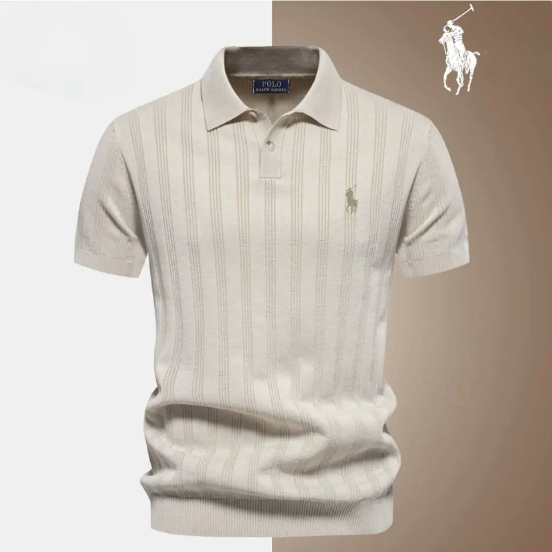 Elegant Knit Polo Hemd™